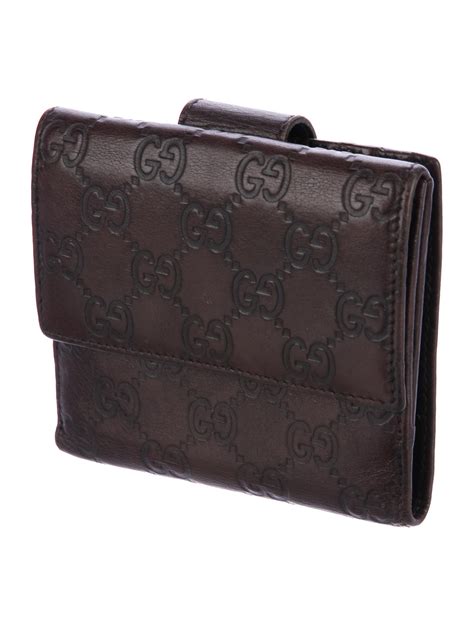 gucci small wallet for women|gucci guccissima wallet.